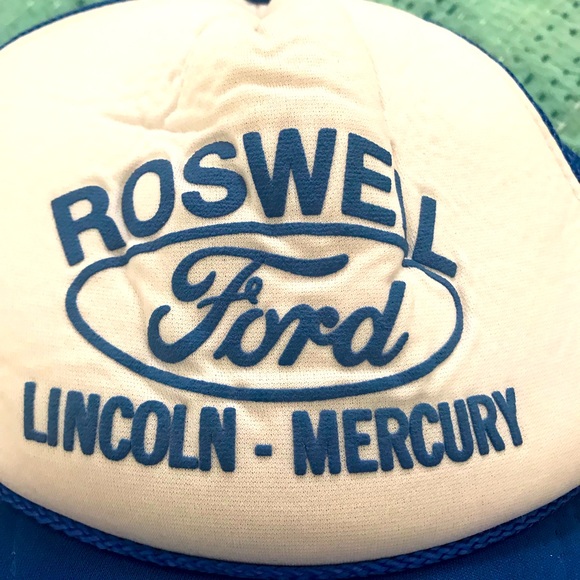 ROSWELL, FORD, Lincoln mercury dealership baseball cap. - Picture 1 of 7